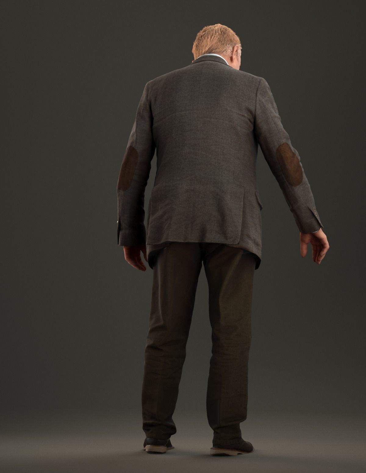 00010Pa Bisschop007 Old Man Pre Posed 3D model_6