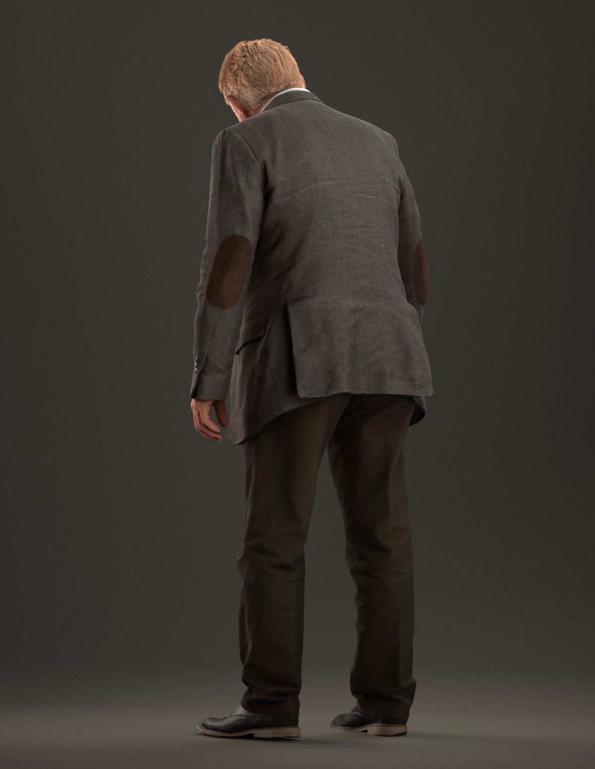 00010Pa Bisschop007 Old Man Pre Posed 3D model_7