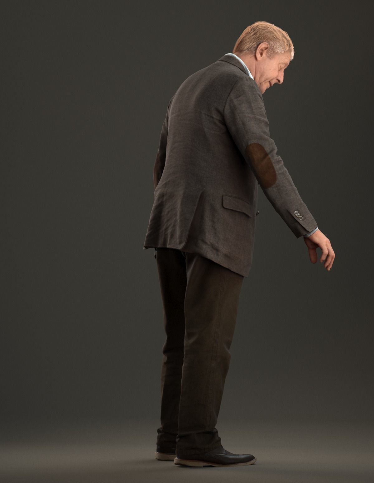 00010Pa Bisschop007 Old Man Pre Posed 3D model_5