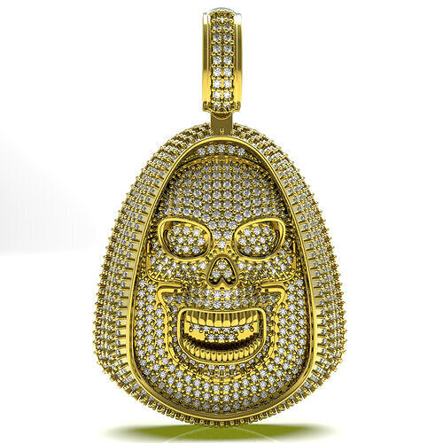 PENDENT Low-poly 3D model