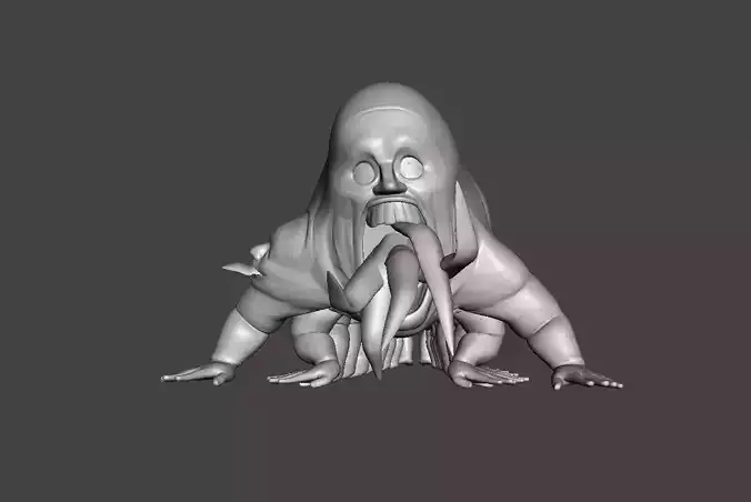 Four Knights of the Apocalypse Monster 3D Model 3D print model