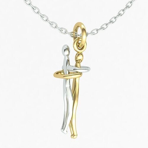 Embrace Pendant 3D print model