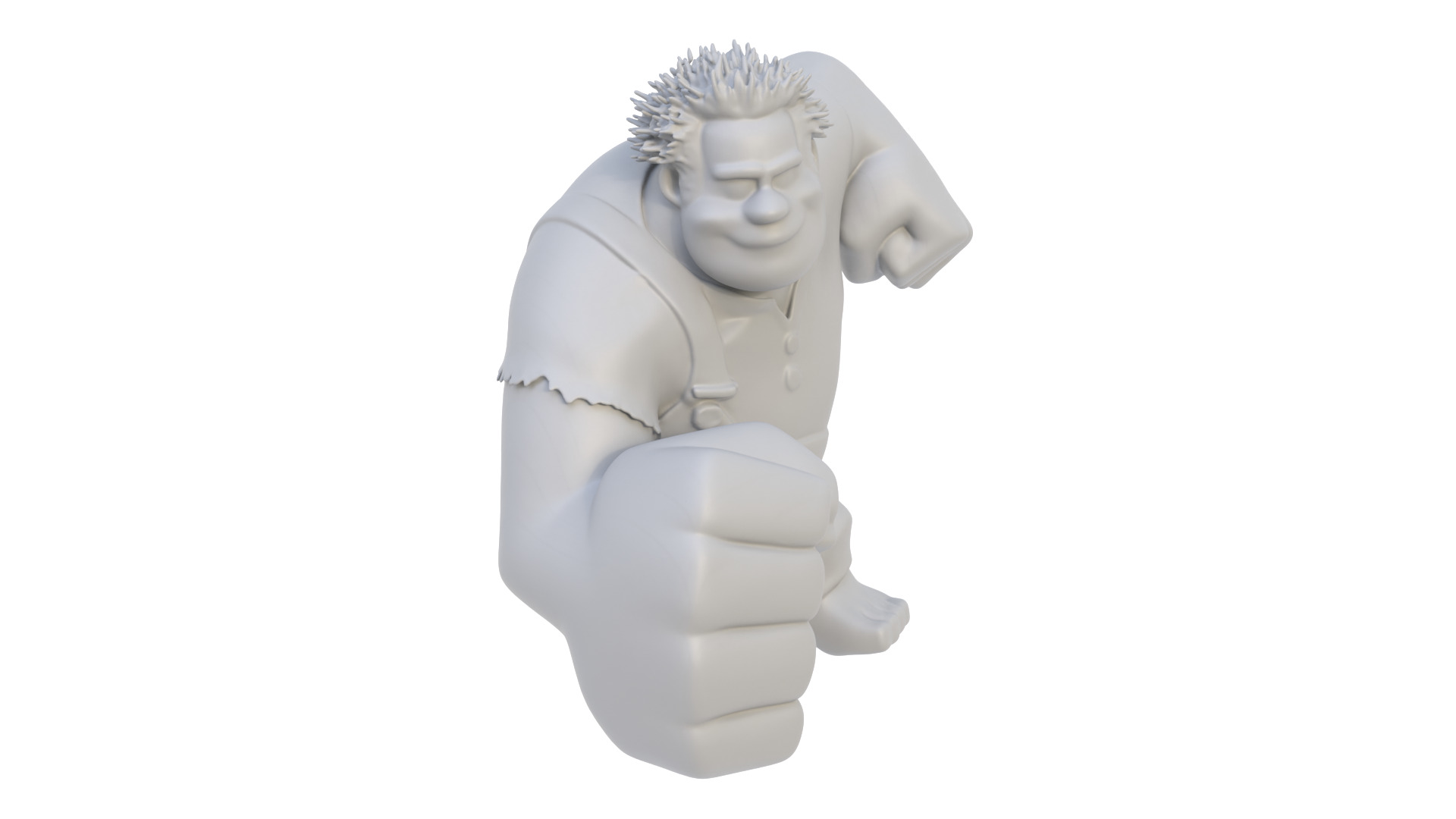 Cartoon character Ralph 01 3D model_7
