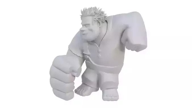 Cartoon character Ralph 01 3D model