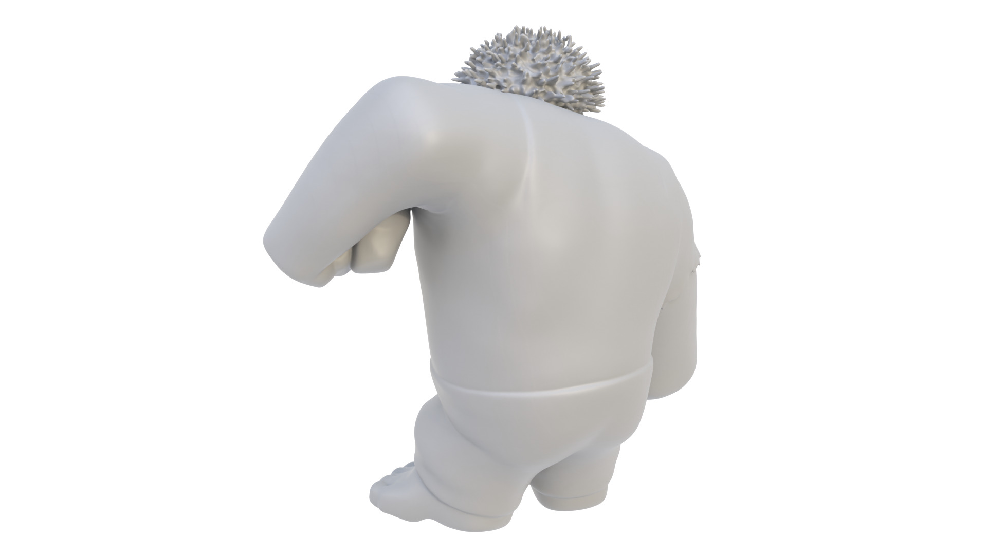 Cartoon character Ralph 01 3D model_4