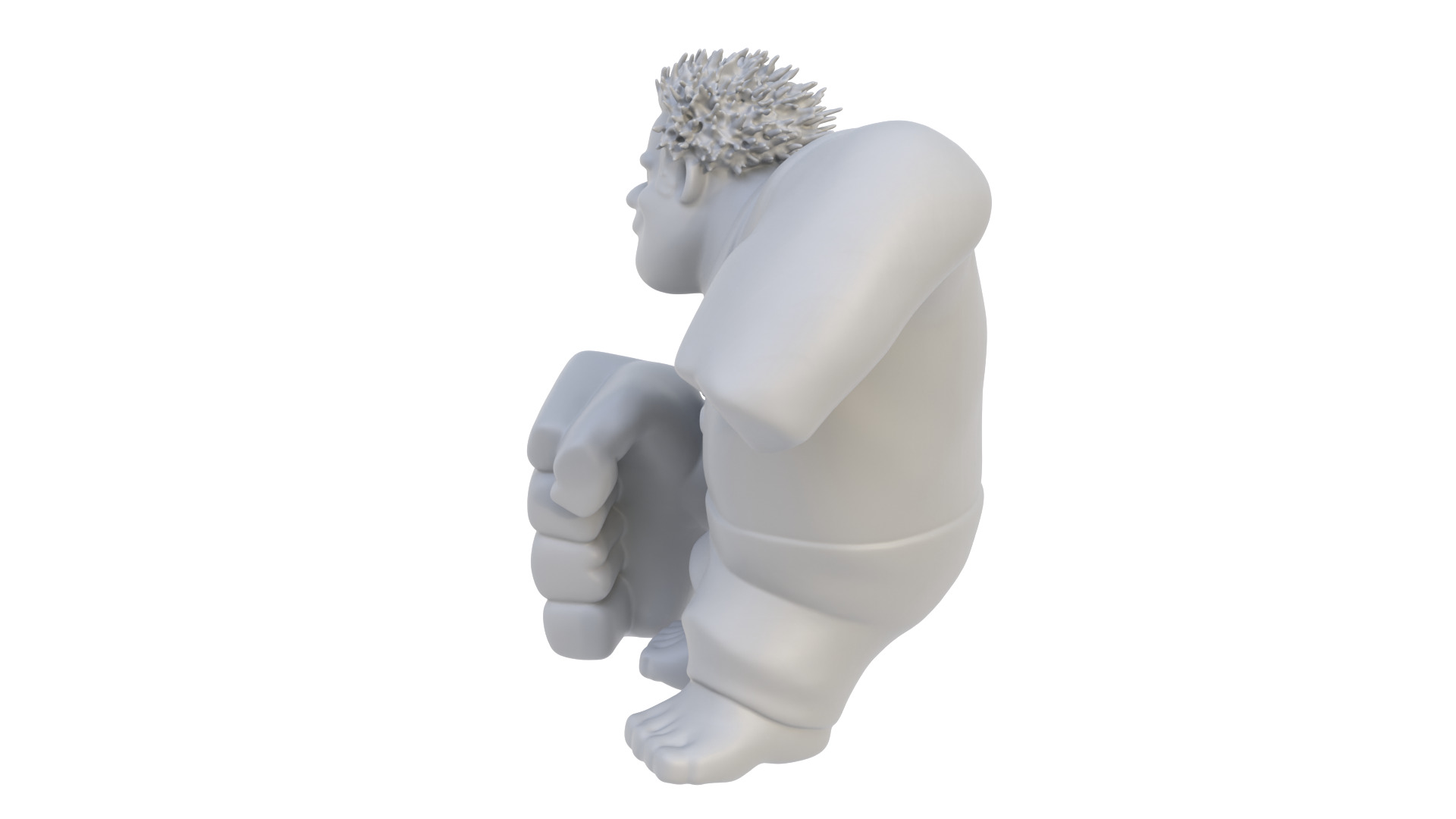 Cartoon character Ralph 01 3D model_3