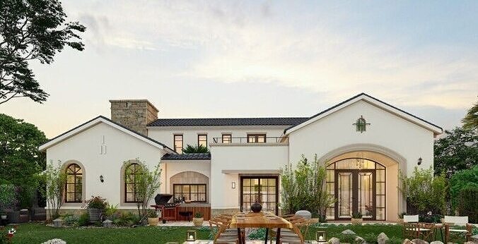 Villa Exterior Model  3D model