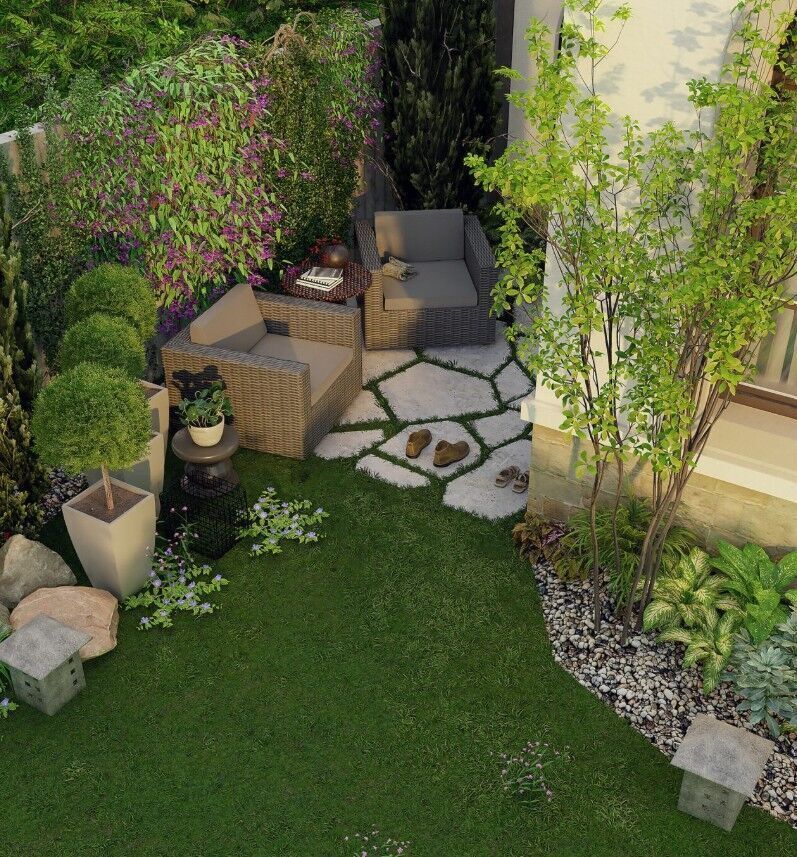 Villa Exterior Model  3D model_9