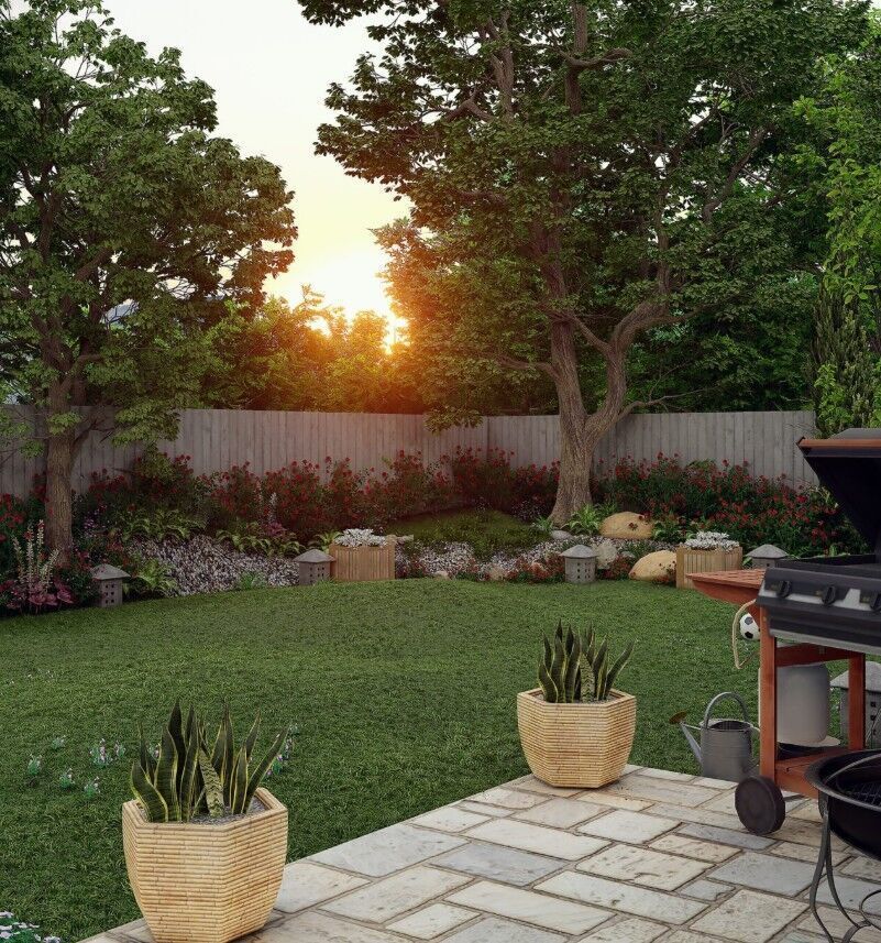 Villa Exterior Model  3D model_5