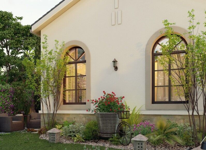 Villa Exterior Model  3D model_14