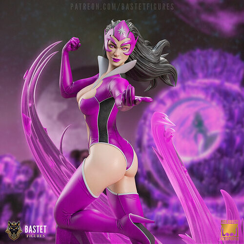 Star Sapphire I DC Comics 3D print model