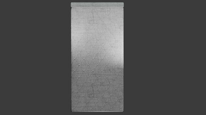 MATRESS SINGLE COAT 3D model