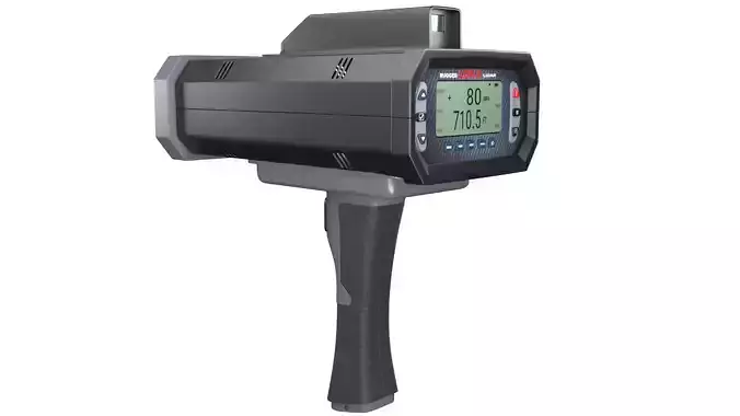 LIDAR Police Speed Gun 3D model