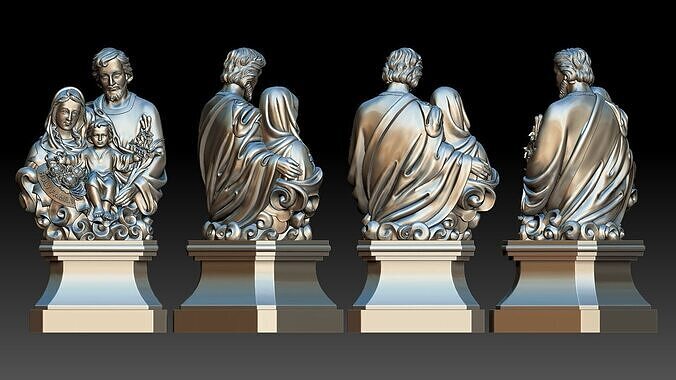 Holy Family  3D print model