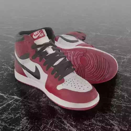 NIKE AIR JORDAN 1 HIGH OG LOST FOUND 3D SHOES