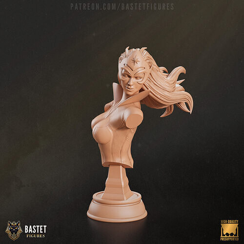 Star Sapphire Bust I DC Comics 3D print model