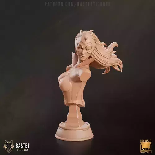 Star Sapphire Bust I DC Comics 3D print model
