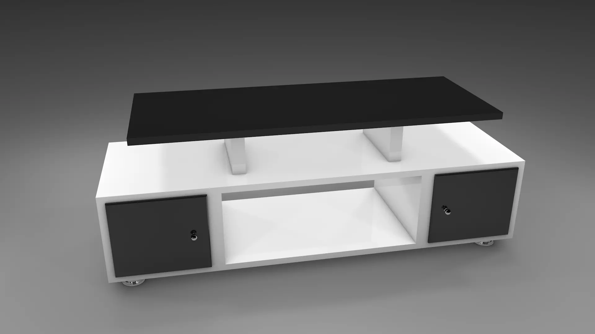 Tv Stand 3D model_0