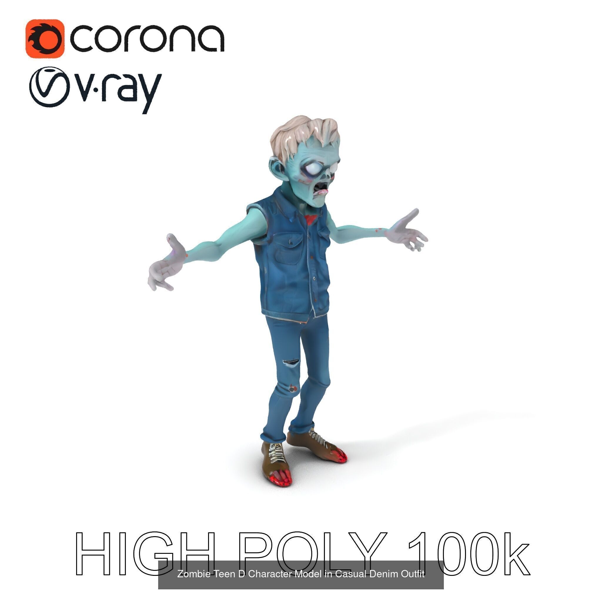 Diverse 3D Characters Collection _49