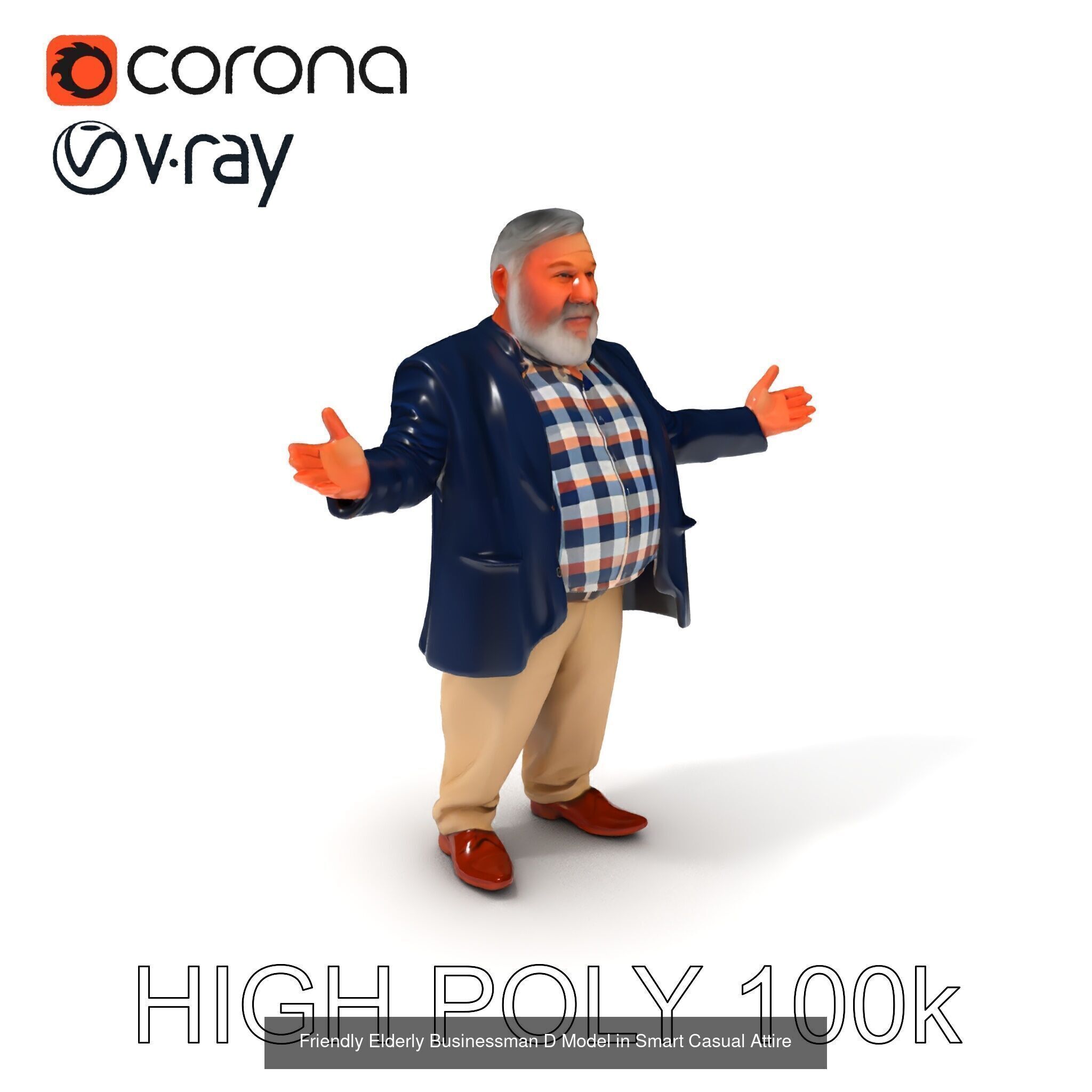 Diverse 3D Characters Collection _44