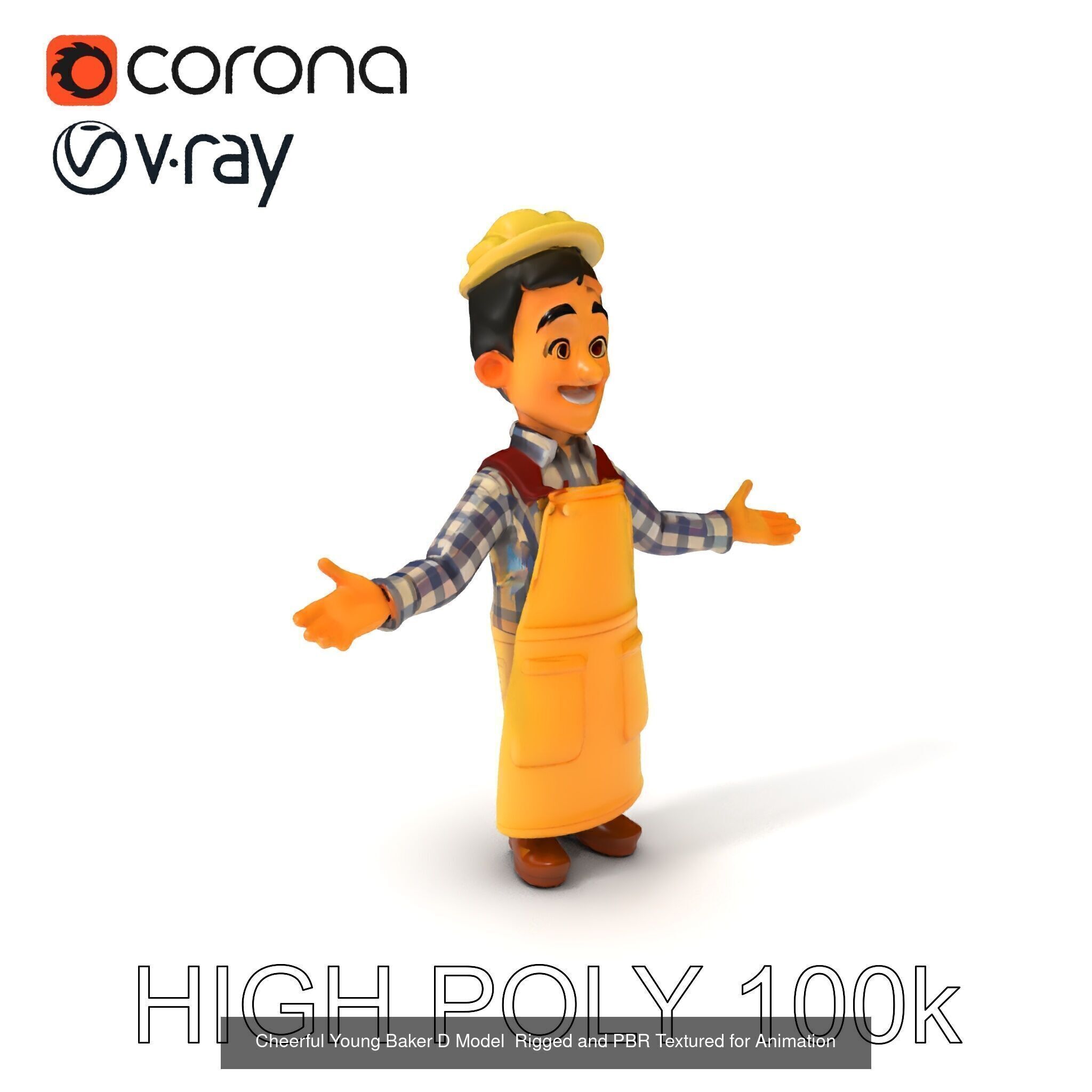 Diverse 3D Characters Collection _35