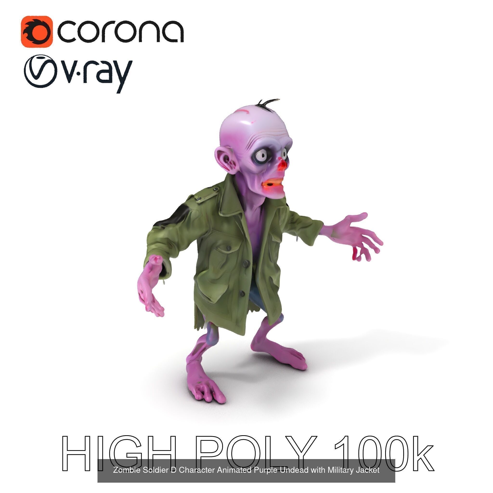 Diverse 3D Characters Collection _48