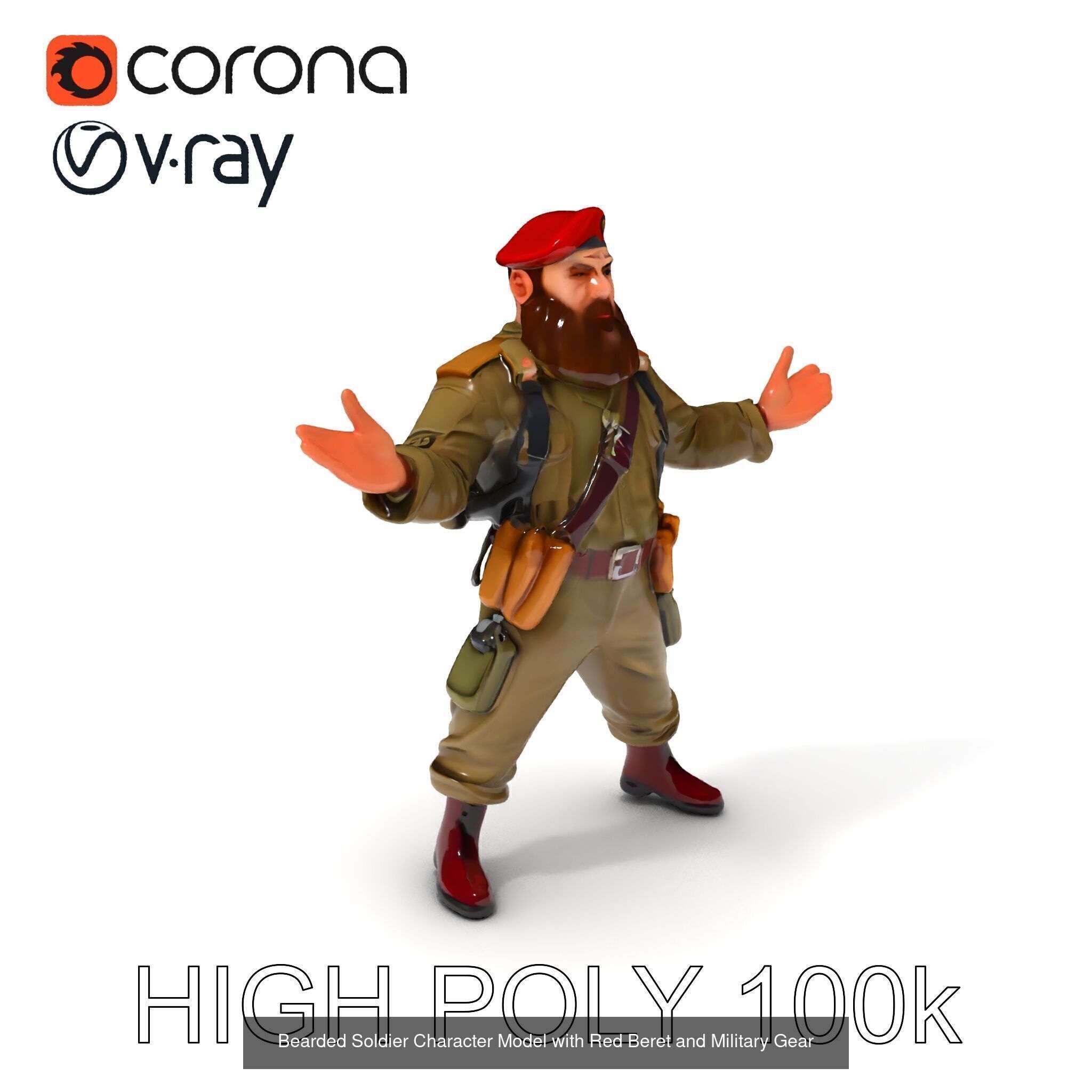 Diverse 3D Characters Collection _42