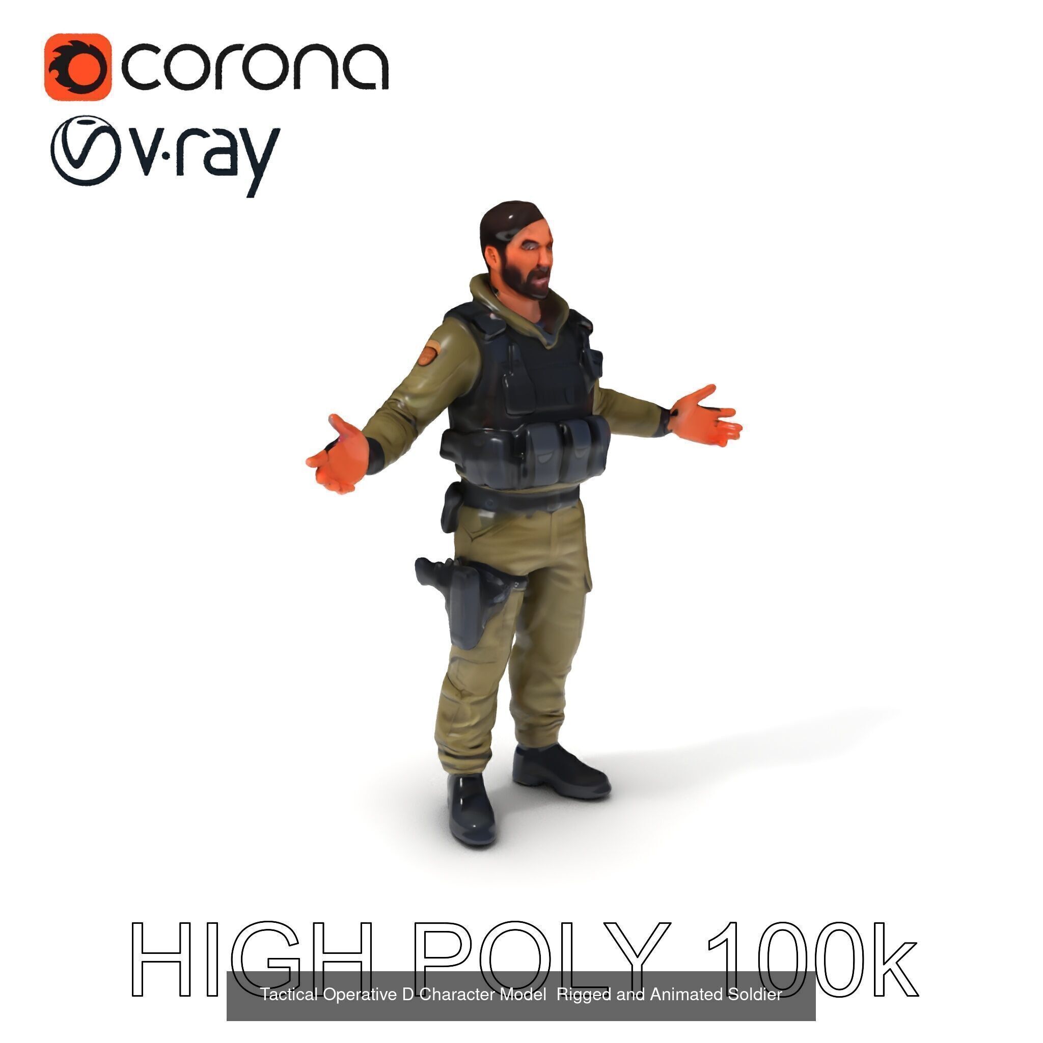 Diverse 3D Characters Collection _39