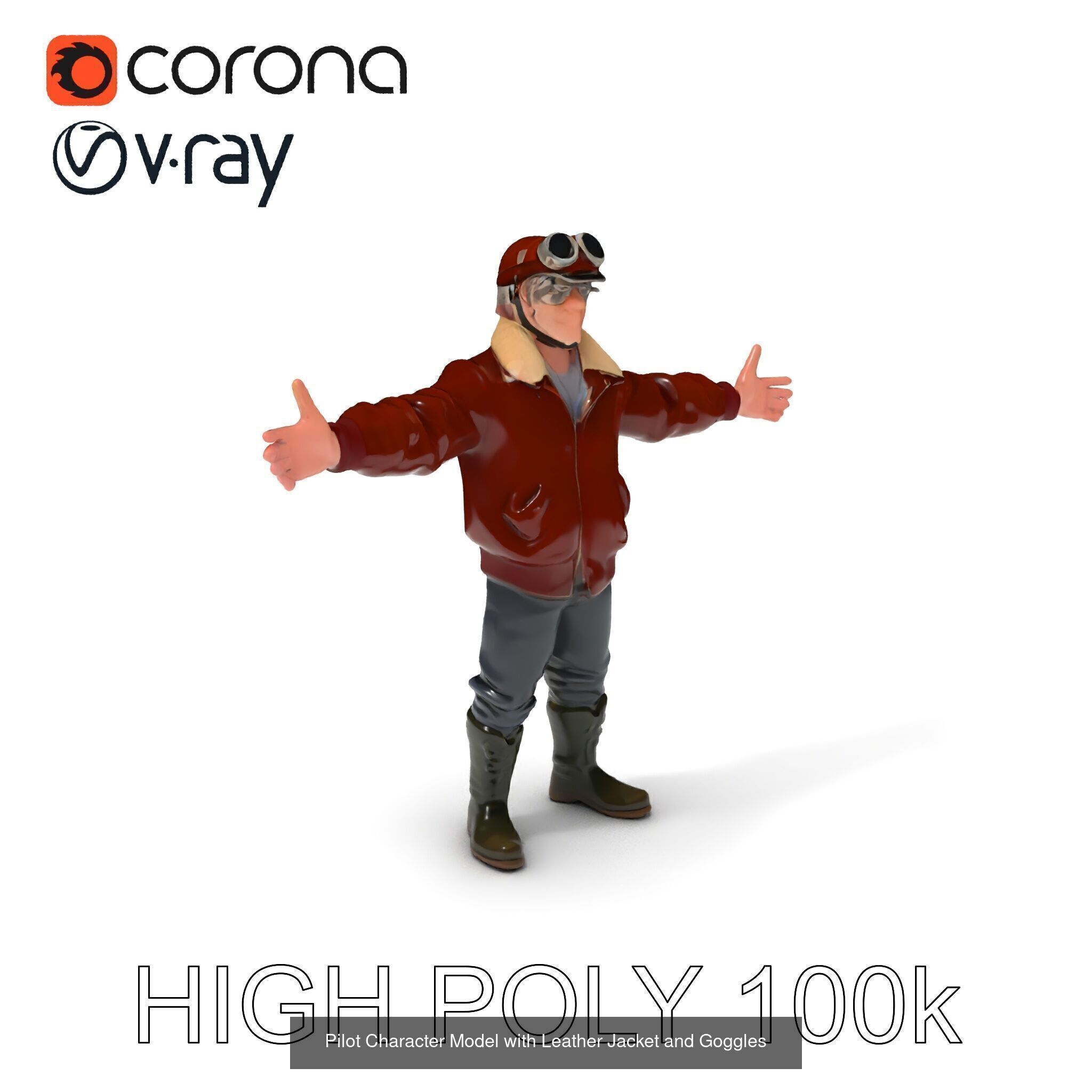Diverse 3D Characters Collection _38