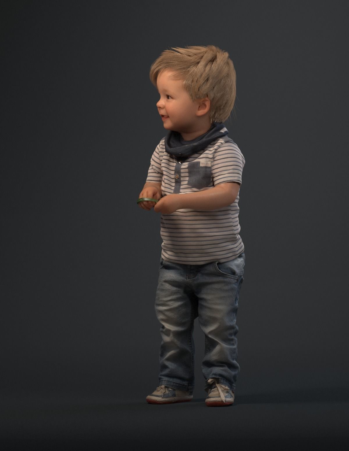 00022Pepijn006 Cute Toddler Boy 3D Model 3D model_10