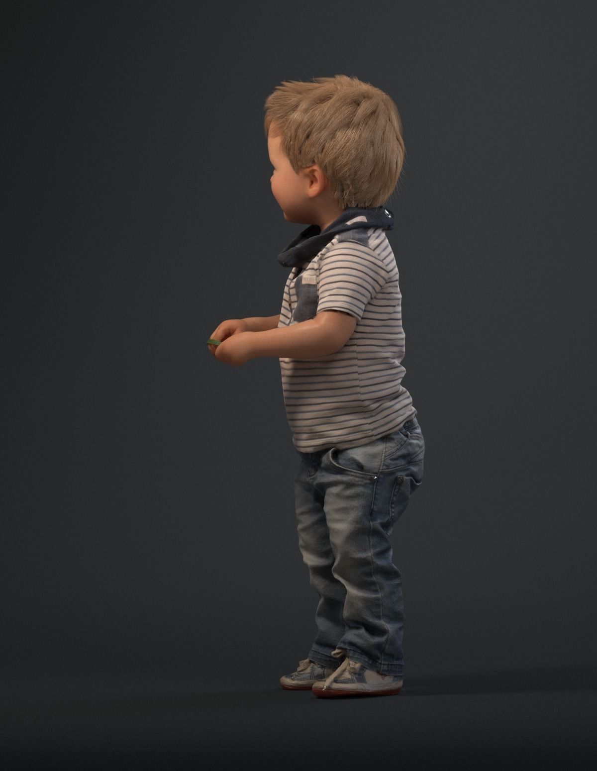 00022Pepijn006 Cute Toddler Boy 3D Model 3D model_8