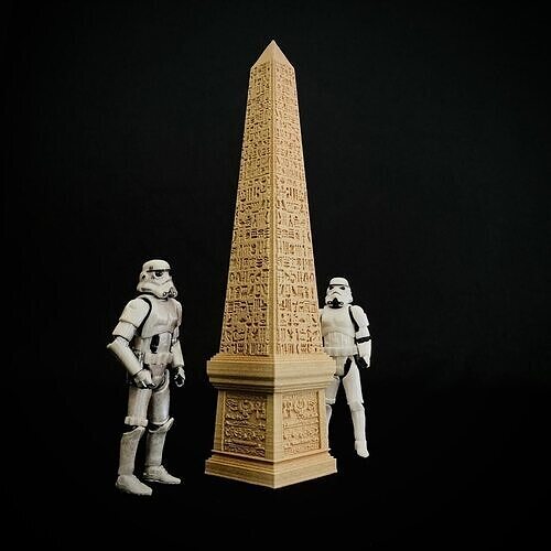 Custom OBELISK EGYPTIAN 3D print model