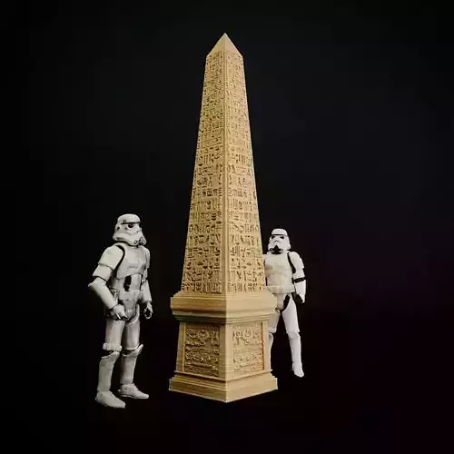 Custom OBELISK EGYPTIAN 3D print model