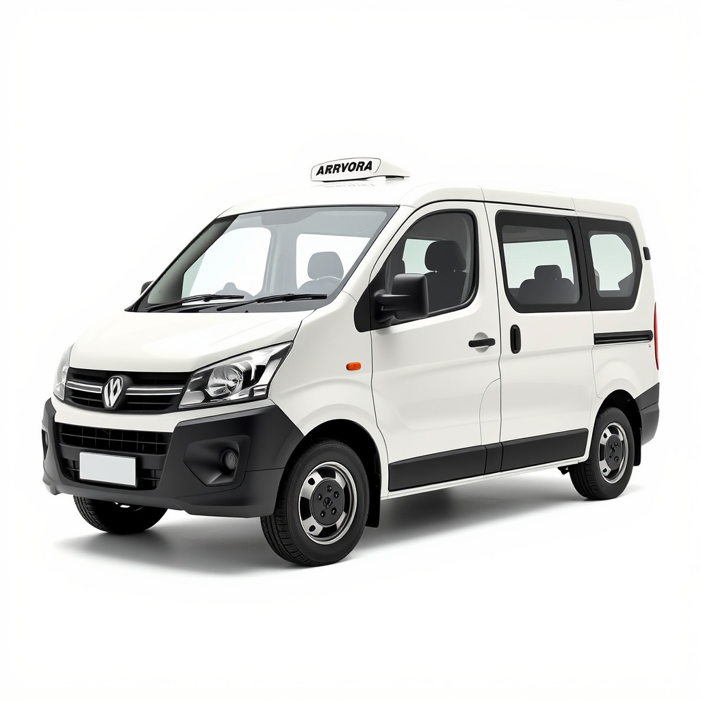 Detailed Urban Taxi Van Model Pack for Realistic Simulations Low-poly 3D model_3