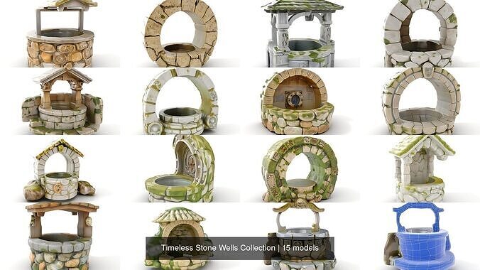 Timeless Stone Wells Collection 