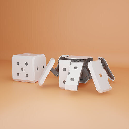 transformer DICE 3D print model