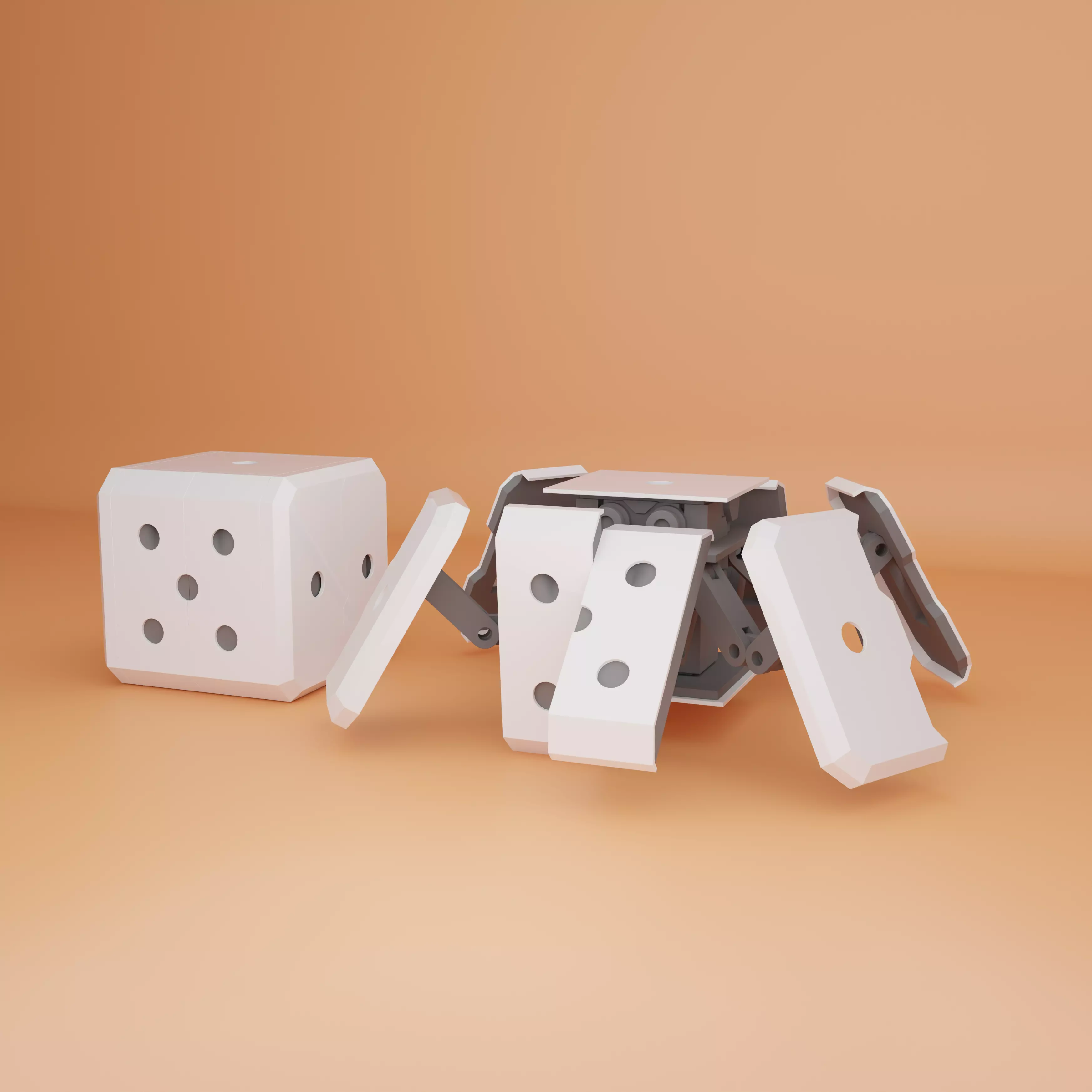 transformer DICE 3D print model_0