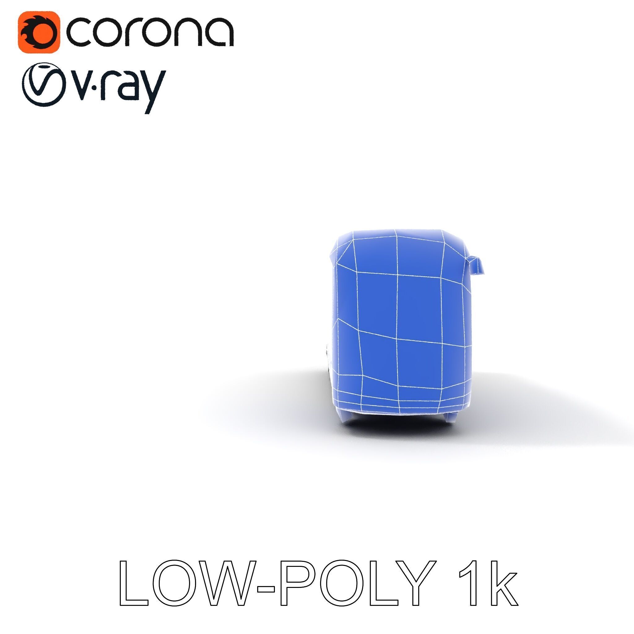 Modern Tourist Bus D Model Pack Low-poly 3D model_31