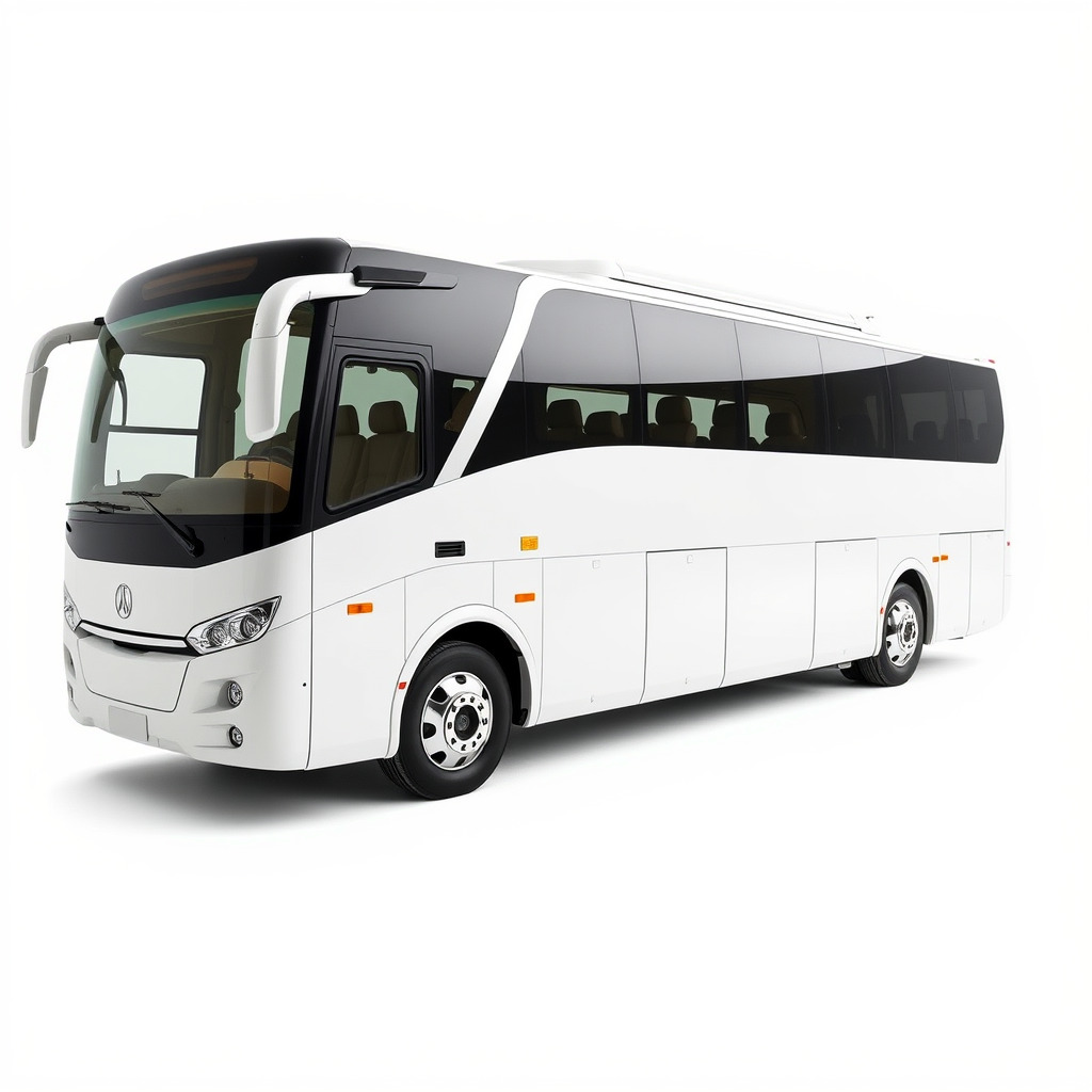 Modern Tourist Bus D Model Pack Low-poly 3D model_2