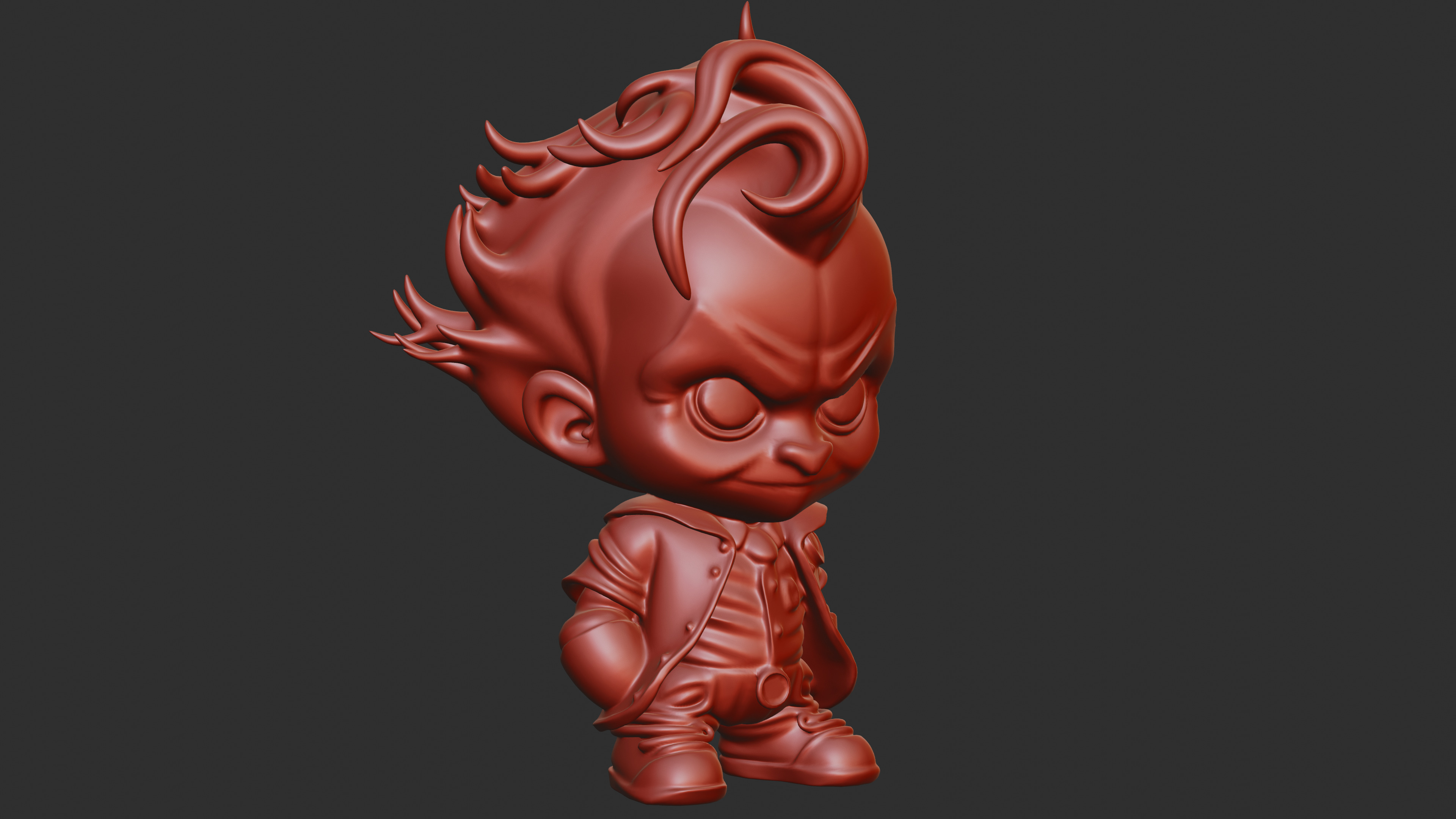 Baby Joker  3D print model_5