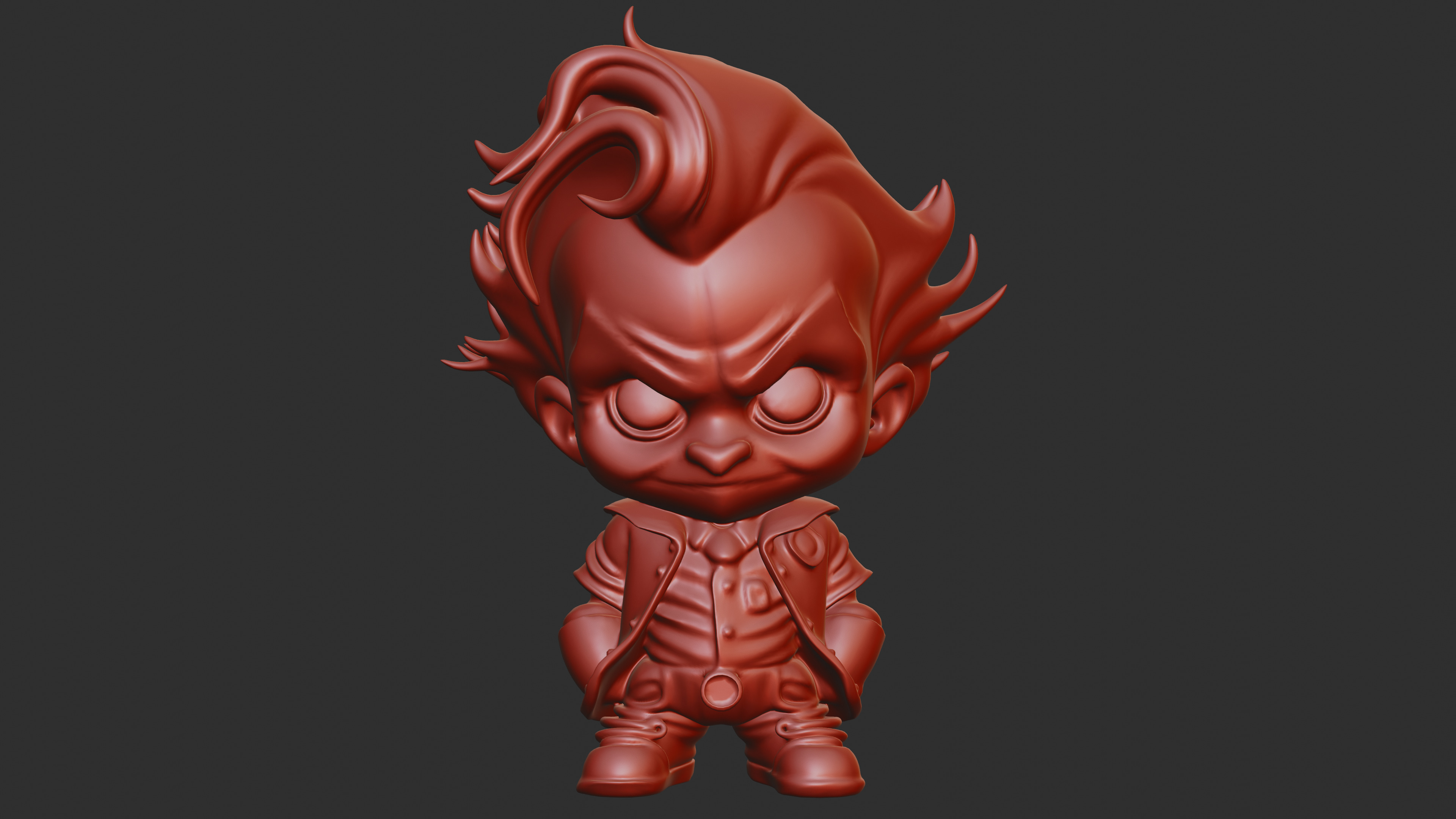Baby Joker  3D print model_1