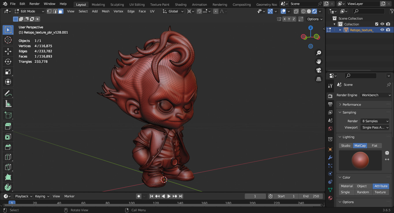 Baby Joker  3D print model_6