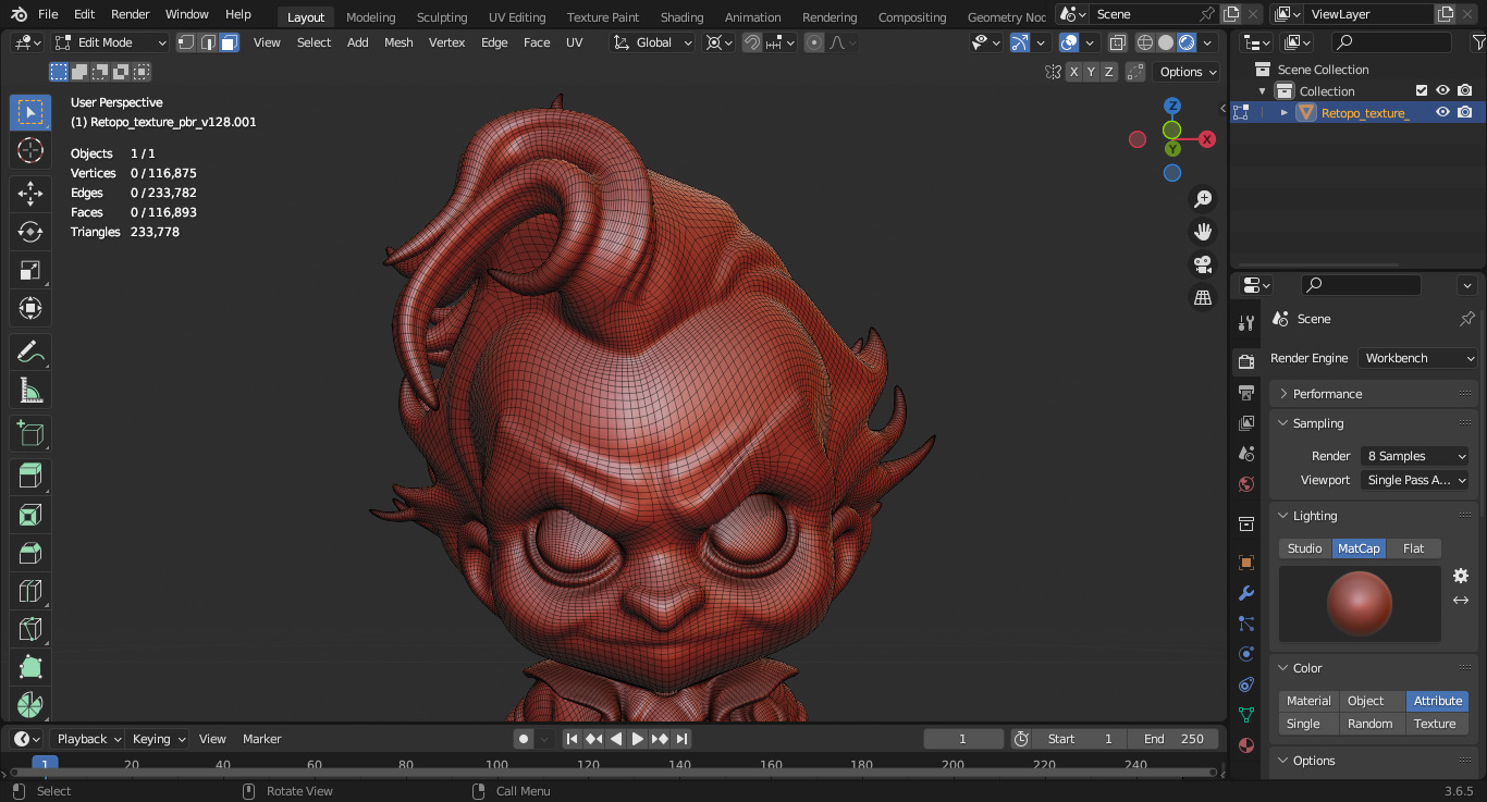 Baby Joker  3D print model_9