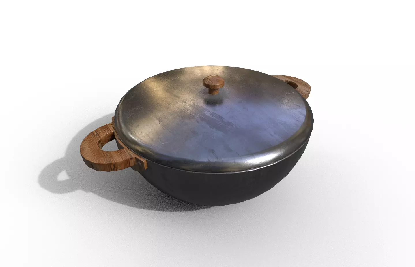 3D Bowl model Low-poly 3D model_0