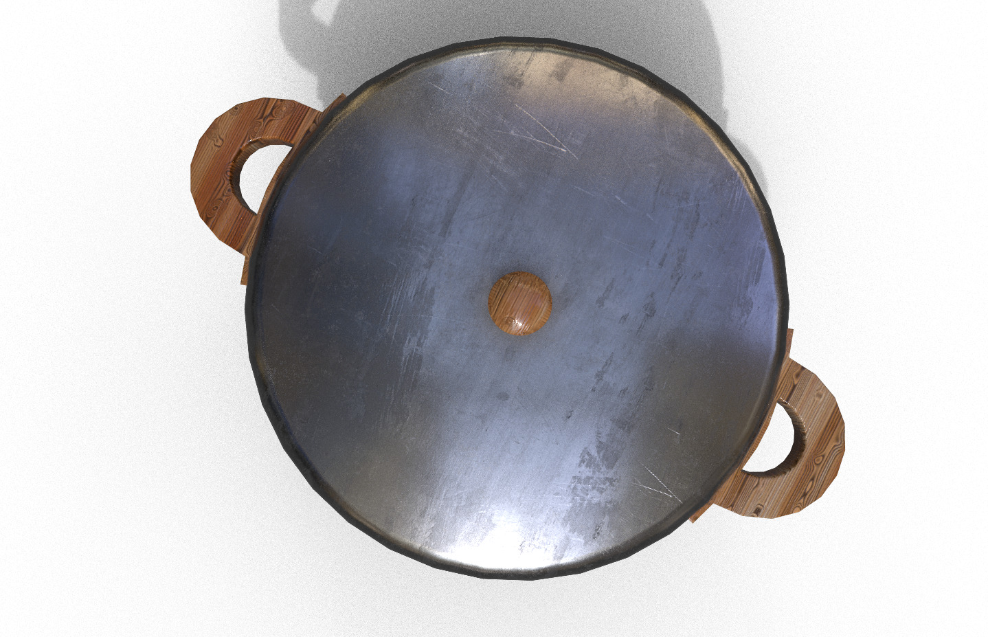 3D Bowl model Low-poly 3D model_3