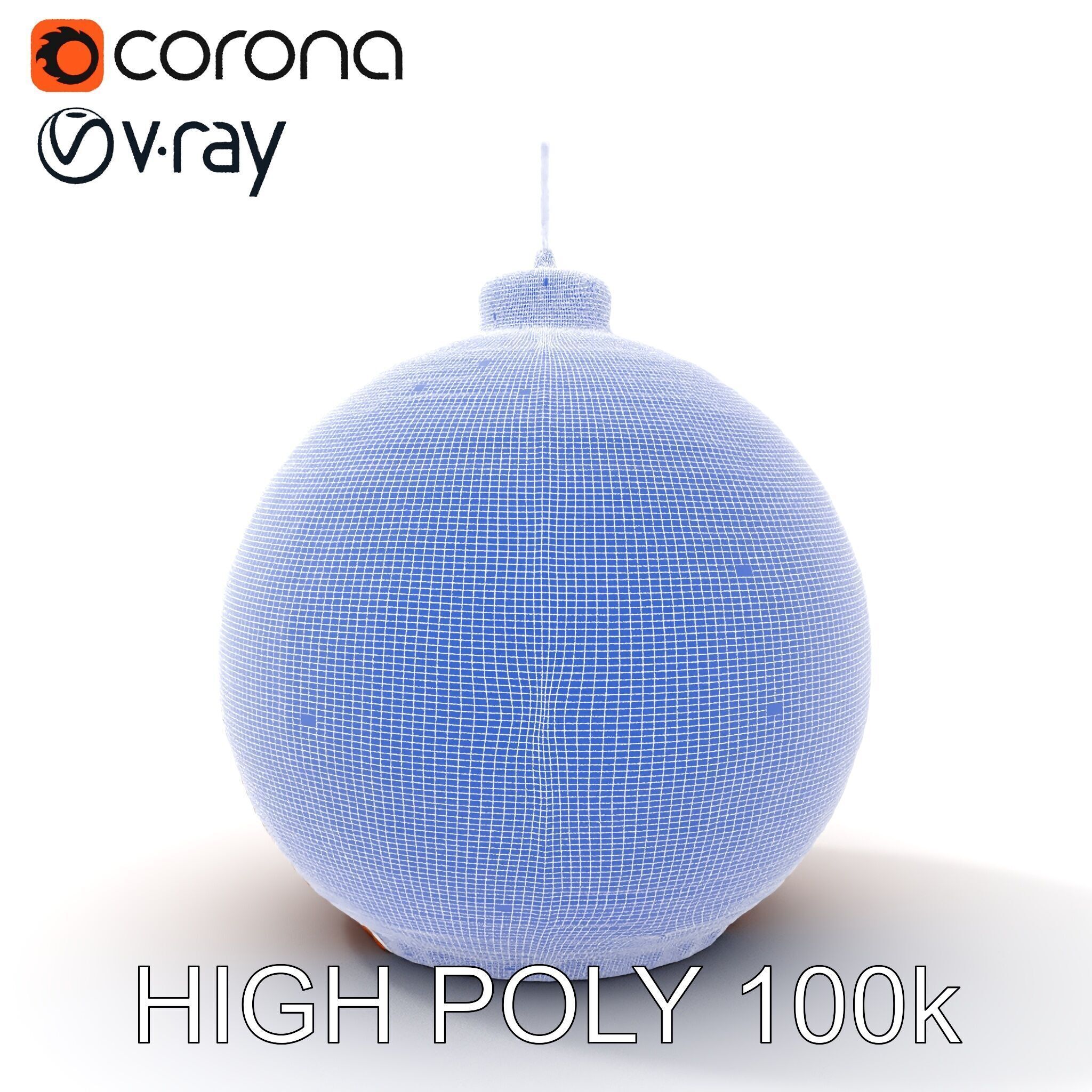 Wicker Pendant Lamp Model Pack Low-poly 3D model_21