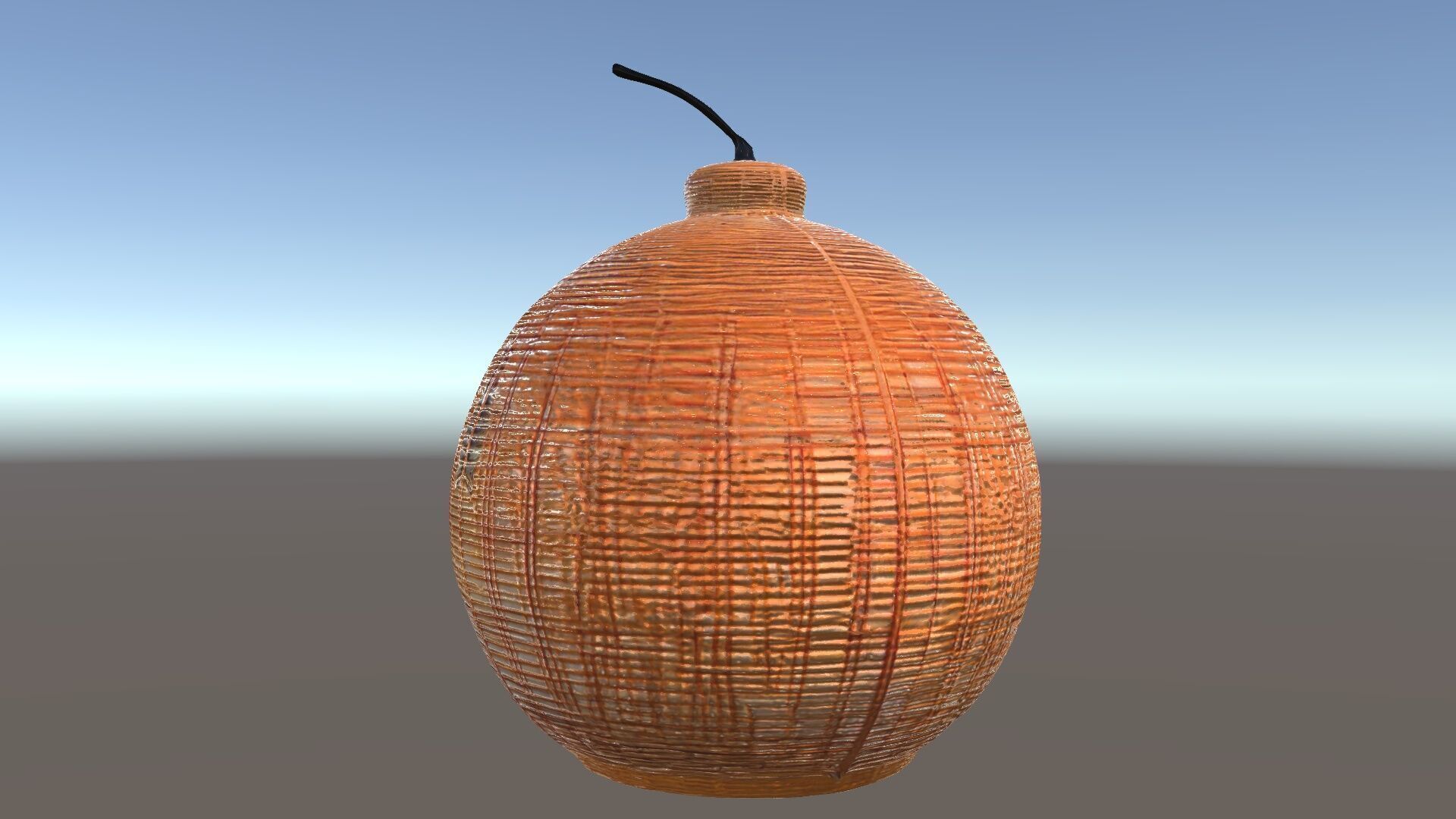 Wicker Pendant Lamp Model Pack Low-poly 3D model_33