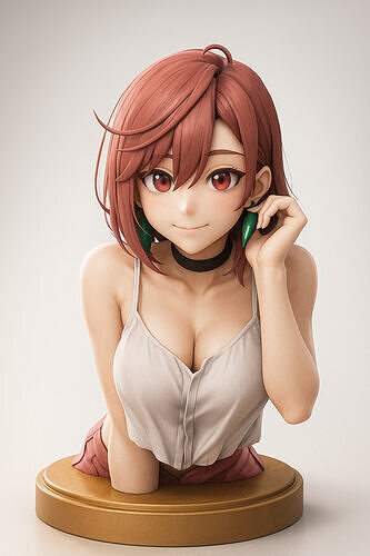 Momo Fan Art Bust- Dan da Dan 3D print model