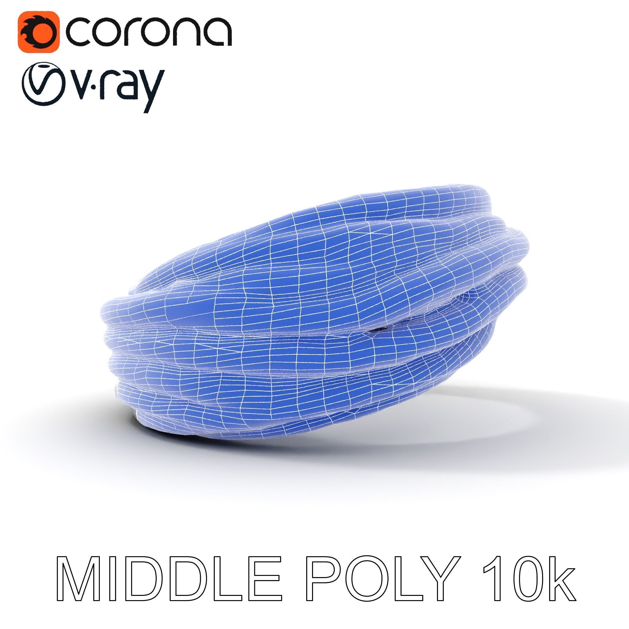 Twisted Steel Cable Model Pack for Industrial and Architectur... Low-poly 3D model_20