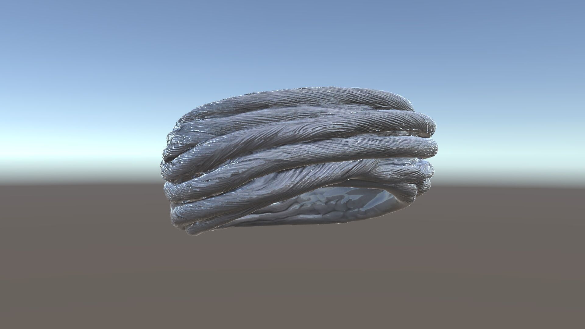 Twisted Steel Cable Model Pack for Industrial and Architectur... Low-poly 3D model_34